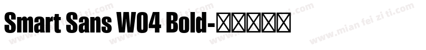 Smart Sans W04 Bold字体转换